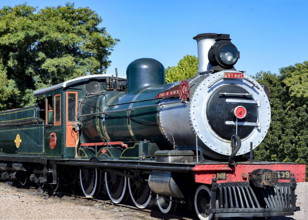 Rovos Rail - steam locomotive 